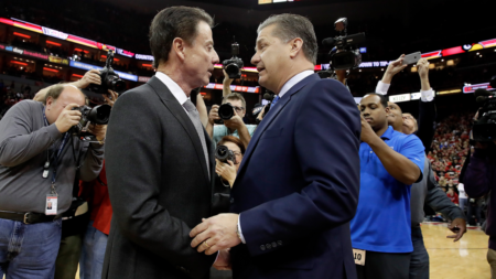 Rick Pitino vs. John Calipari: Rivalry once stoked in hate gets proper resurrection Saturday in March Madness