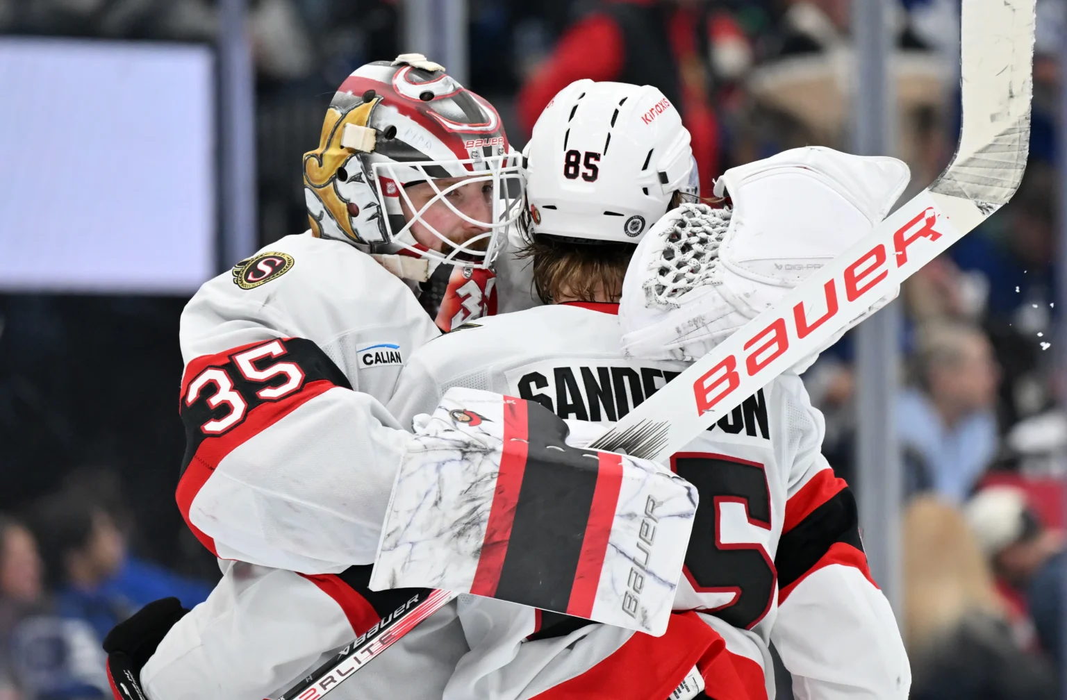 Senators Win 4-2 In Toronto: Ridly Greig Gets Three Empty Net Chances