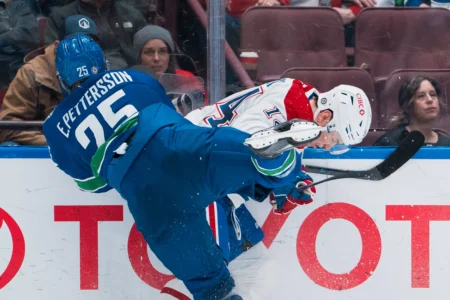 Connor Zary Suspended For Elbowing Canucks Defender Elias Pettersson