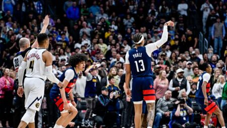 Watch Jordan Poole’s deep game-winner lift Wizards past Nuggets