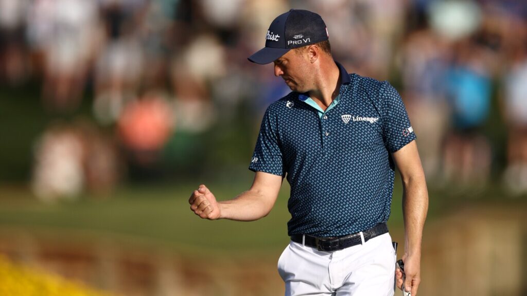 From 78 to 62: Justin Thomas ties course record, rebounds into contention at The Players