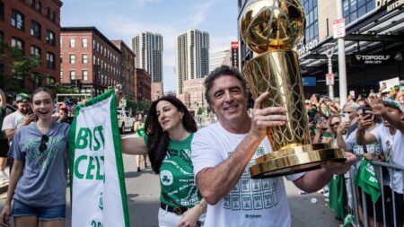 Boston Celtics being sold to Bill Chisholm for North American record .1 billion