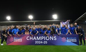 ‘Never satisfied’: Bompastor turns sights to Chelsea treble after sealing WSL glory