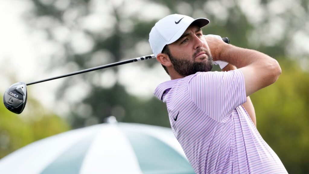 Scottie Scheffler talks Masters wins, celebrating with attendants