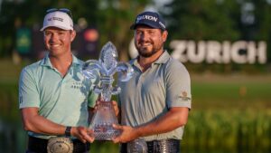 PGA Tour winner Andrew Novak caddie Cathedral Prep graduate Jeff Hamley