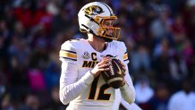 Missouri quarterback Brady Cook