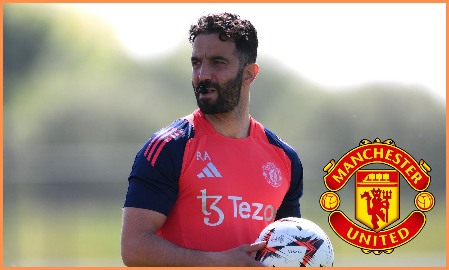 Man United manager Ruben Amorim