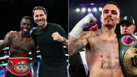 Richardson Hitchins maiden IBF World Junior-Welterweight title defense announced