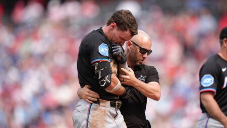 Marlins rookie outfielder Griffin Conine has season-ending shoulder surgery