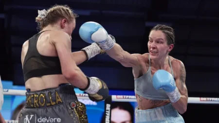Terri Harper vs. Natalie Zimmerman full card results, highlights as three-weight boxing champ enjoys 2025 Doncaster homecoming