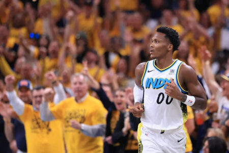 NBA playoffs: Pacers’ Bennedict Mathurin ejected after altercation with Cavaliers’ De’Andre Hunter in Game 4