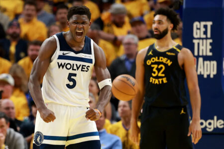 NBA playoffs: Anthony Edwards erupts late to lift Timberwolves to a commanding Game 4 win over the Warriors