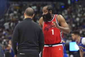 James Harden disappoints again as Clippers are eliminated by Nuggets in Game 7 rout