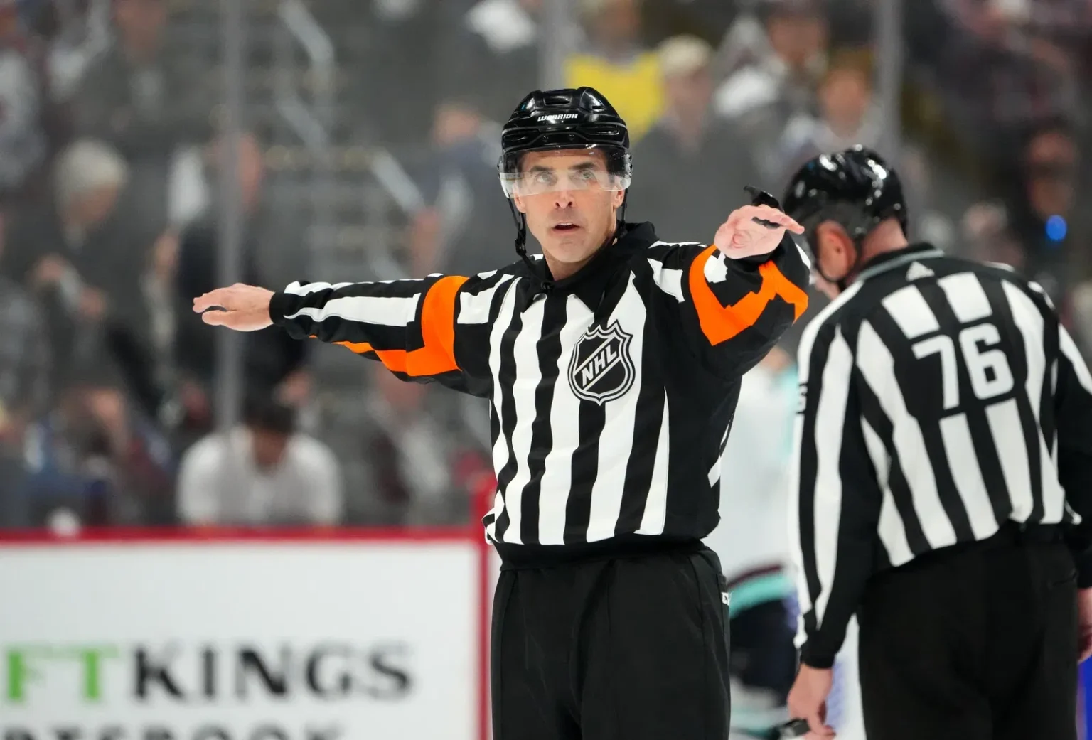 NHL Referee Chris Rooney Leaves Leafs And Panthers Game After Taking A Stick To The Face
