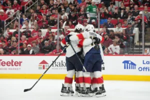 Panthers cruise to Game 2 victory in Carolina, carry 2-0 series lead back to Florida