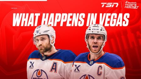 Is Boudreau betting on Oilers to beat the Golden Knights?