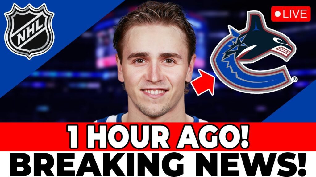 SHOCKING MOVE! RUMORS HE’S LEAVING THE CANUCKS? NHL CONFIRMS? VANCOUVER CANUCKS NEWS TODAY!