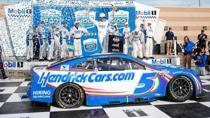 NASCAR results: Kyle Larson practically perfect at Kansas Speedway