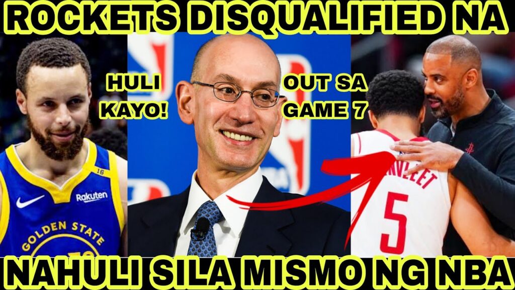 ROCKETS DISQUALIFIED NA | NAHULI MISMO NG NBA