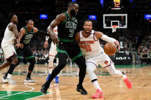 How the Celtics pulled together without Jayson Tatum to rout the Knicks in Game 5