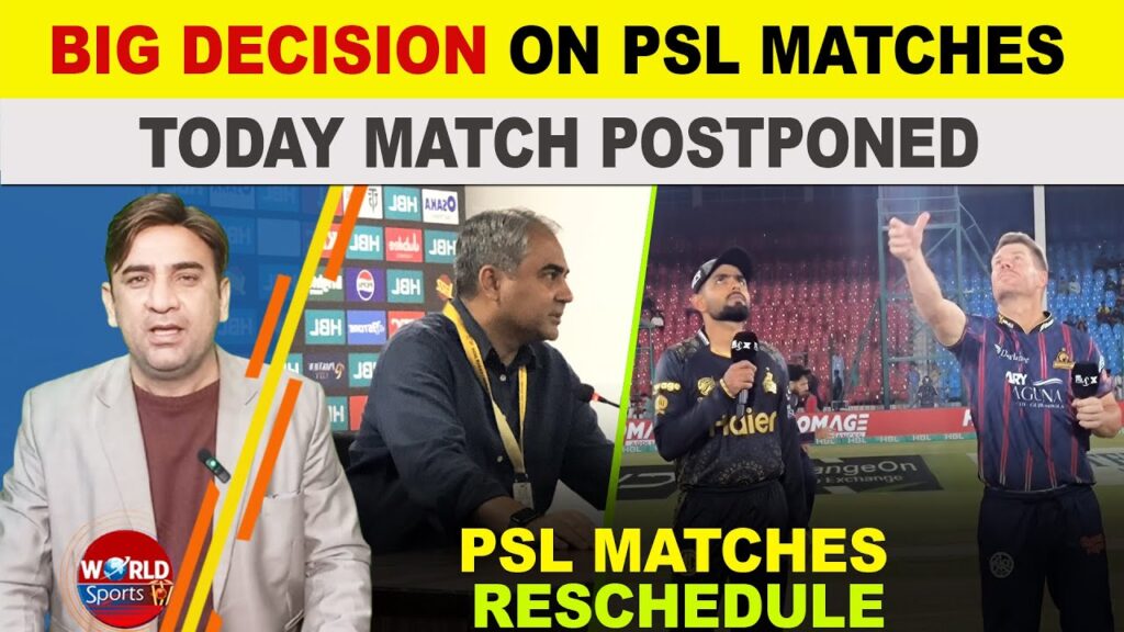 PCB taking big step for PSL 2025 remaining matches | Peshawar Zalmi vs Karachi Kings today match