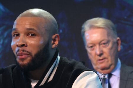 Chris Eubank Jr and Frank Warren provide surprising update on defamation lawsuit