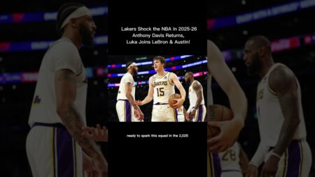 Lakers Shock the NBA in 2025-26: Anthony Davis Returns, Luka Joins LeBron & Austin!