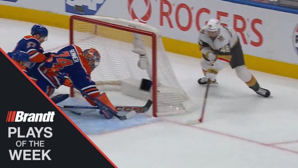 Stuart Skinner Denies Hertl With Massive Paddle Stop | NHL Plays Of The Week