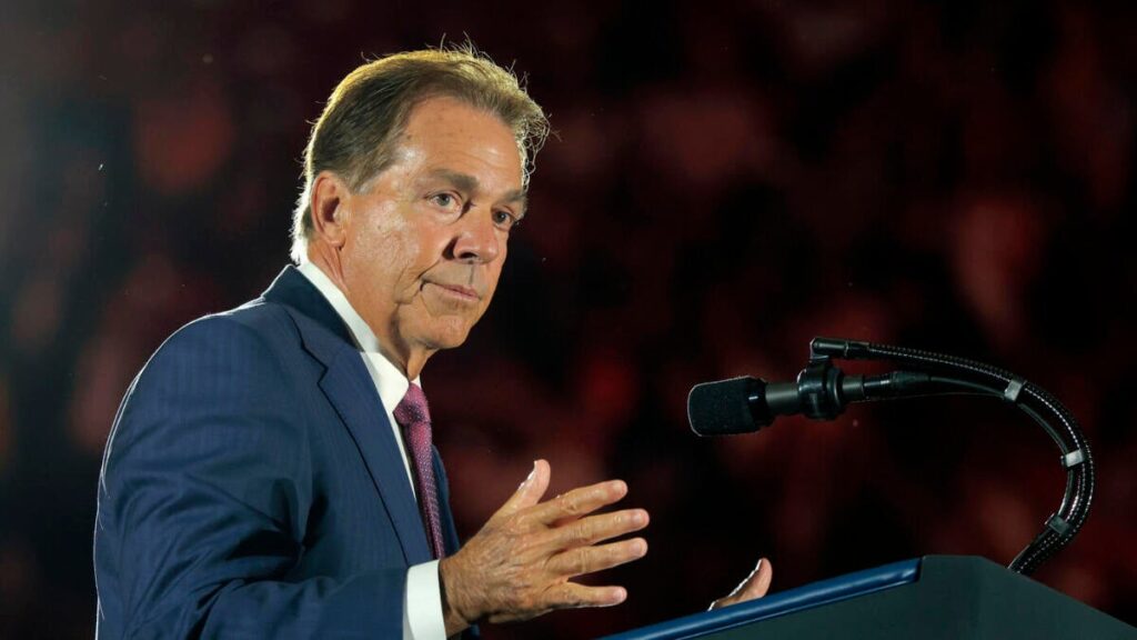 Nick Saban endorses further College Football Playoff expansion as SEC, Big Ten push for automatic bids