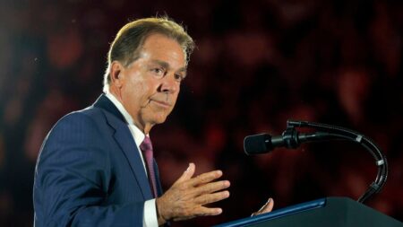 Nick Saban endorses further College Football Playoff expansion as SEC, Big Ten push for automatic bids