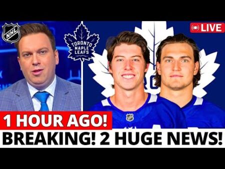 URGENT! 2 HUGE NEWS FOR THE LEAFS! FANS IN TOTAL PANIC! TORONTO MAPLE LEAFS NEWS