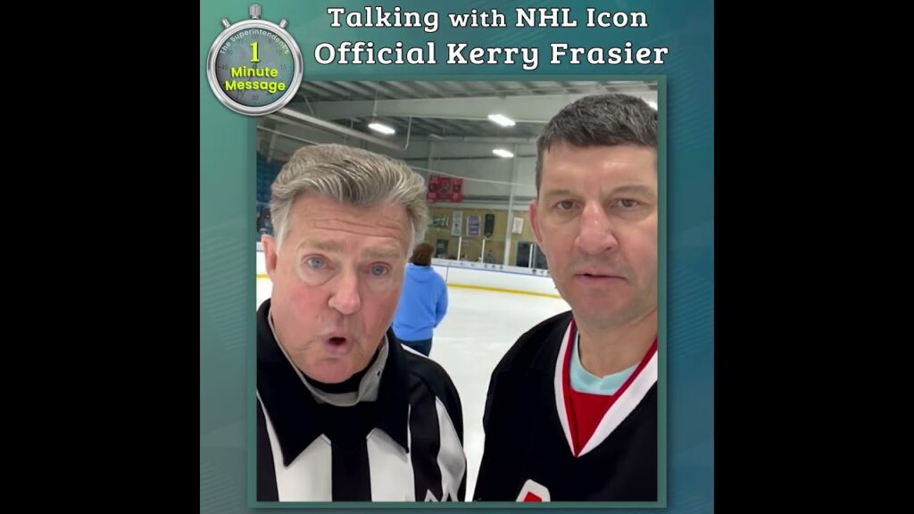 Superintendent’s 1 Minute Message : Talking with NHL Icon Official Kerry Frasier