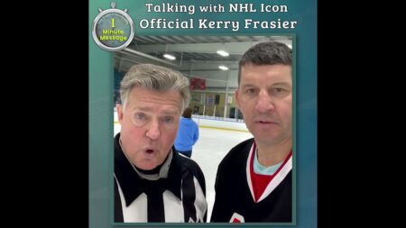 Superintendent’s 1 Minute Message : Talking with NHL Icon Official Kerry Frasier
