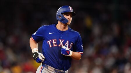 Rangers SS Corey Seager takes another step in his recovery from a hamstring injury