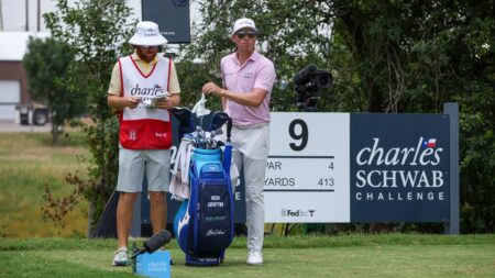 Ben Griffin, Matti Schmid share 54-hole lead at Colonial with Rickie Fowler solo third