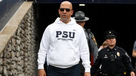 Why Penn State coach James Franklin is in Vanderbilt’s dugout at the SEC Baseball Tournament championship game