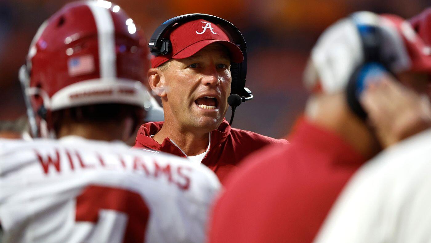 Alabama coach Kalen DeBoer cautious on nine-game SEC schedule, questions CFP implications