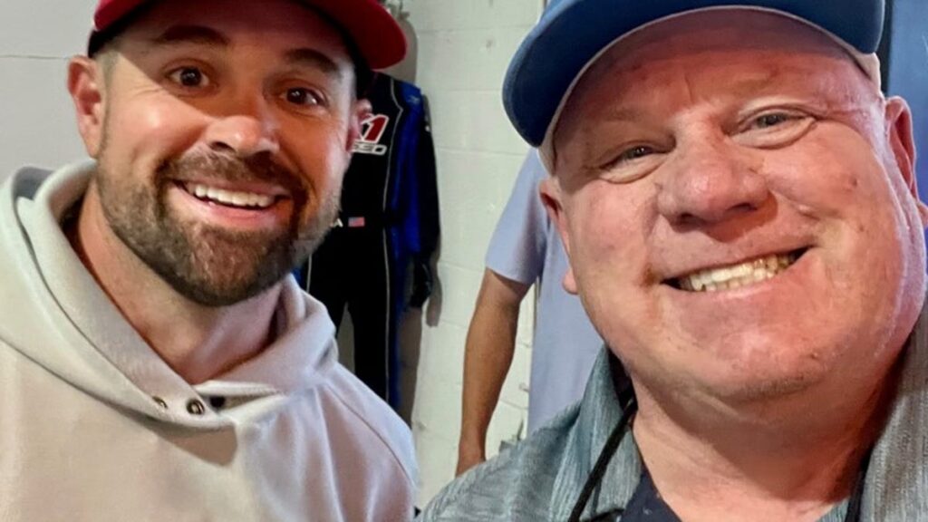 Ricky Stenhouse Jr. laughed after go-kart racing vs sports writer