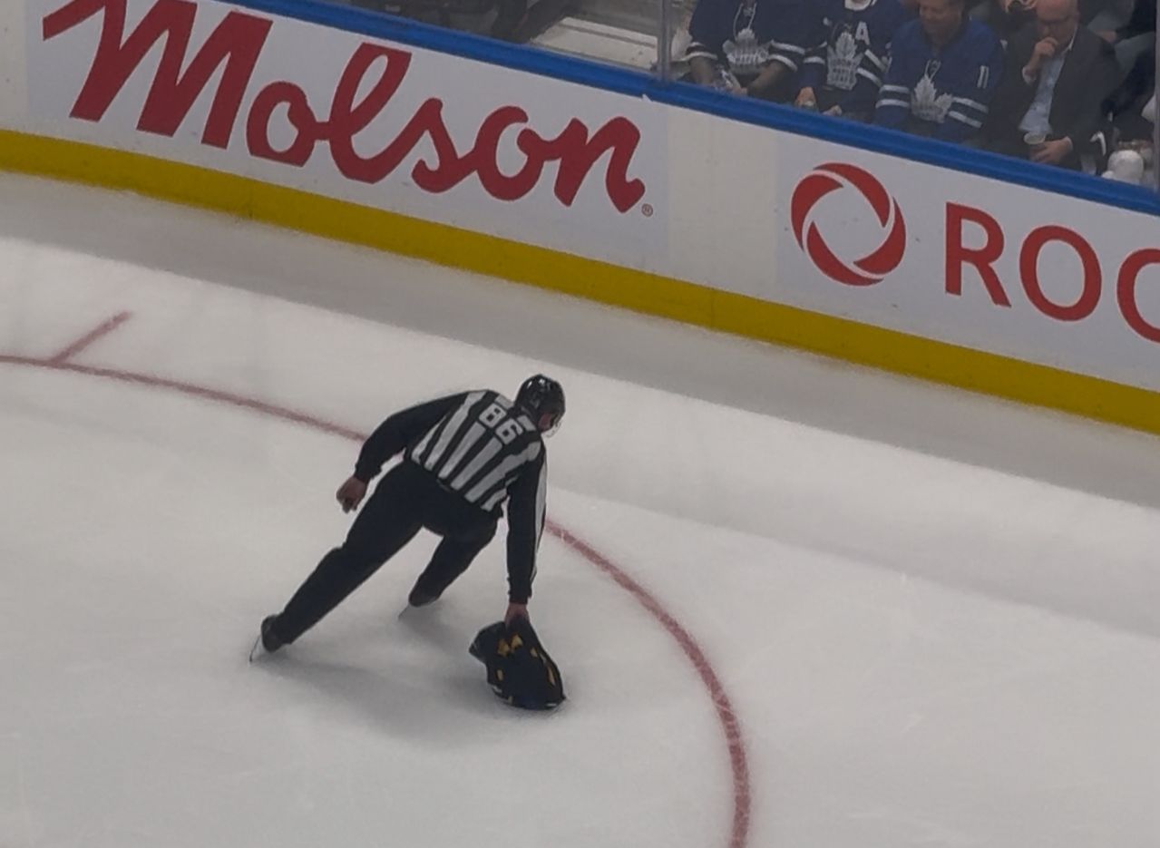 Maple Leafs Fans Toss Jerseys Onto The Ice During Game 5 Debacle Against Panthers At Scotiabank Arena
