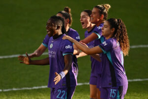 Barbra Banda scores fastest hat trick in NWSL history