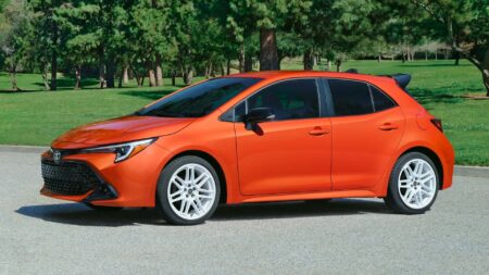 The Toyota Corolla Looks Even Better With White Wheels