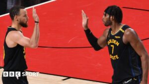 NBA play-offs: Stephen Curry’s Golden State Warriors beat Houston Rockets