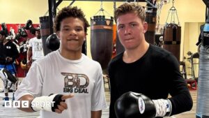 Giorgio Visioli: Briton sets record straight on sparring with Curmel Moton