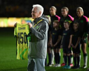 Kahli Johnson header is fitting marker for Tom Sermanni in Matildas win