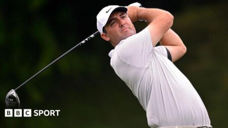 CJ Cup Byron Nelson: Scottie Scheffler takes two-shot lead in opening round