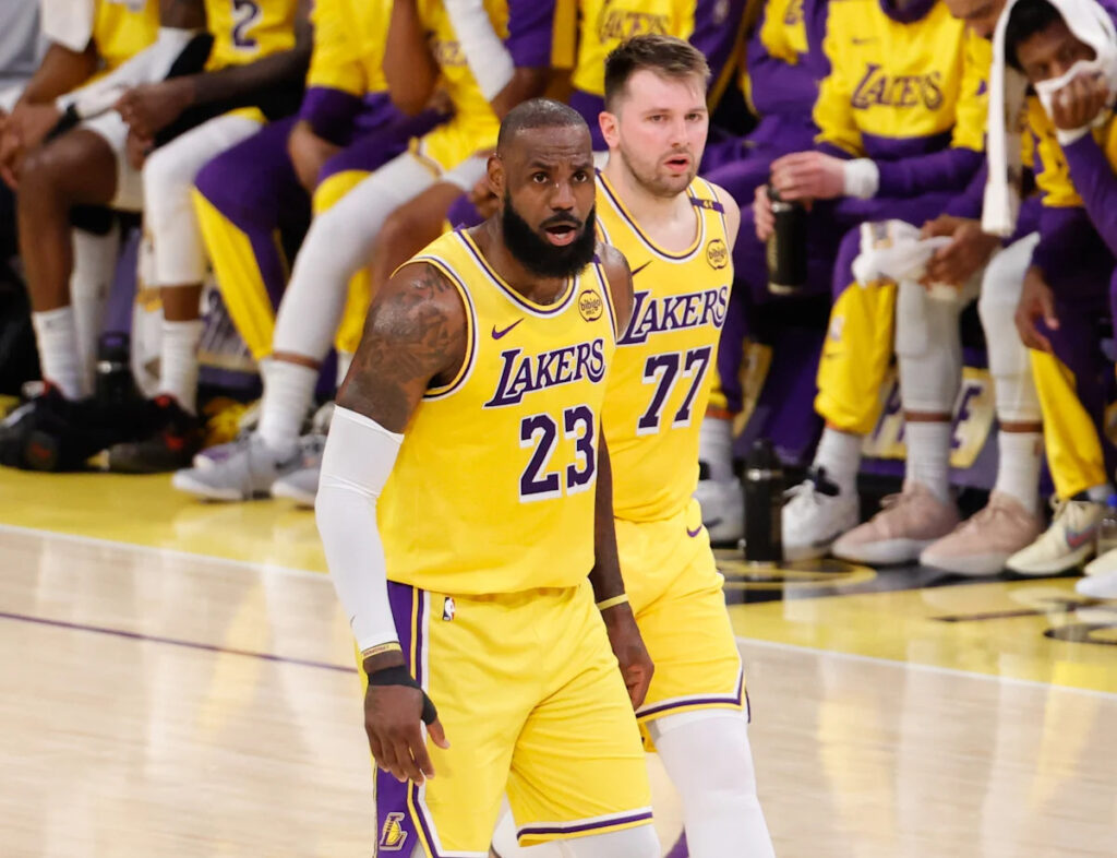NBA & Fantasy Basketball Loser Lineup: Los Angeles Lakers — how much change should we expect for LeBron & Luka?
