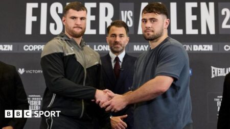 Fisher vs Allen 2: Johnny Fisher says he was “too pally” in first fight with Dave Allen