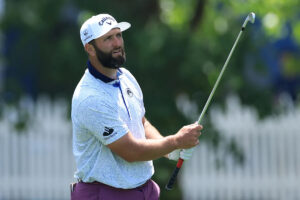 2025 PGA Championship: Jon Rahm drills fan in the head with errant approach shot Saturday at Quail Hollow