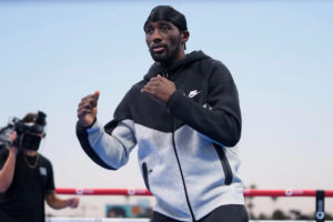 Boxing champ Terence Crawford tells Omaha graduates to work hard and keep fighting for success