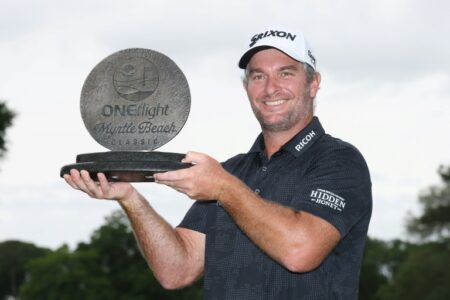 Kiwi Fox wins PGA Myrtle Beach title in playoff